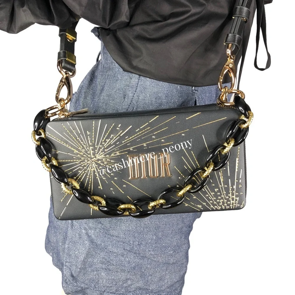 Dior Crossbody Shoulder Purse and 2 Detachable Straps - Picture 2 of 10